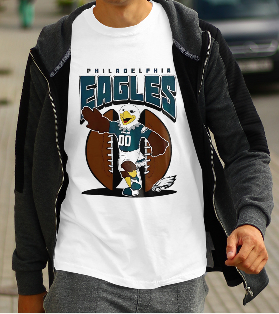Philadelphia Eagles Swoop Mascot Football 2026 T-Shirt