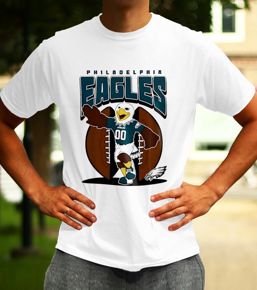 Philadelphia Eagles Swoop Mascot Football 2026 T-Shirt