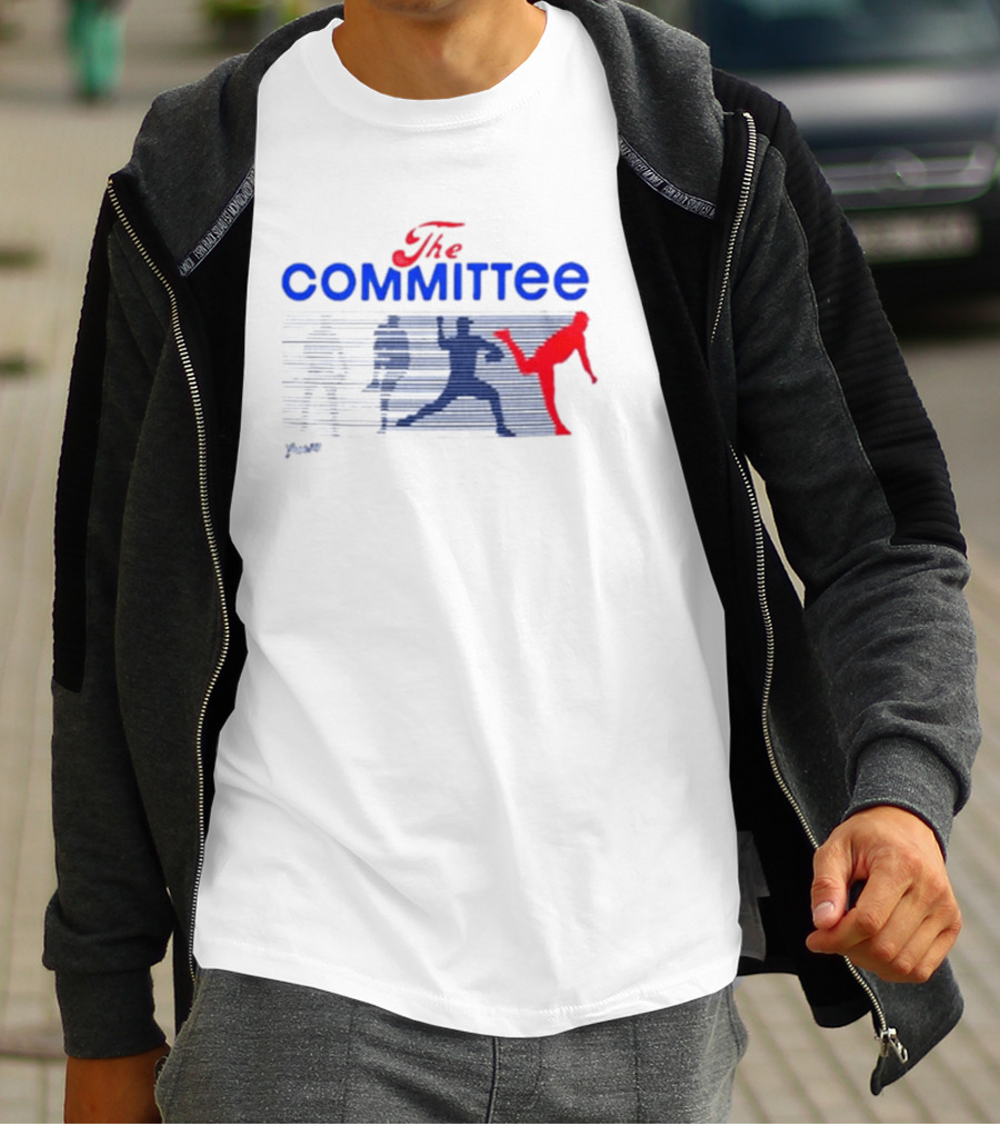The Committee Pitching Evolution Baseball Journey T-Shirt
