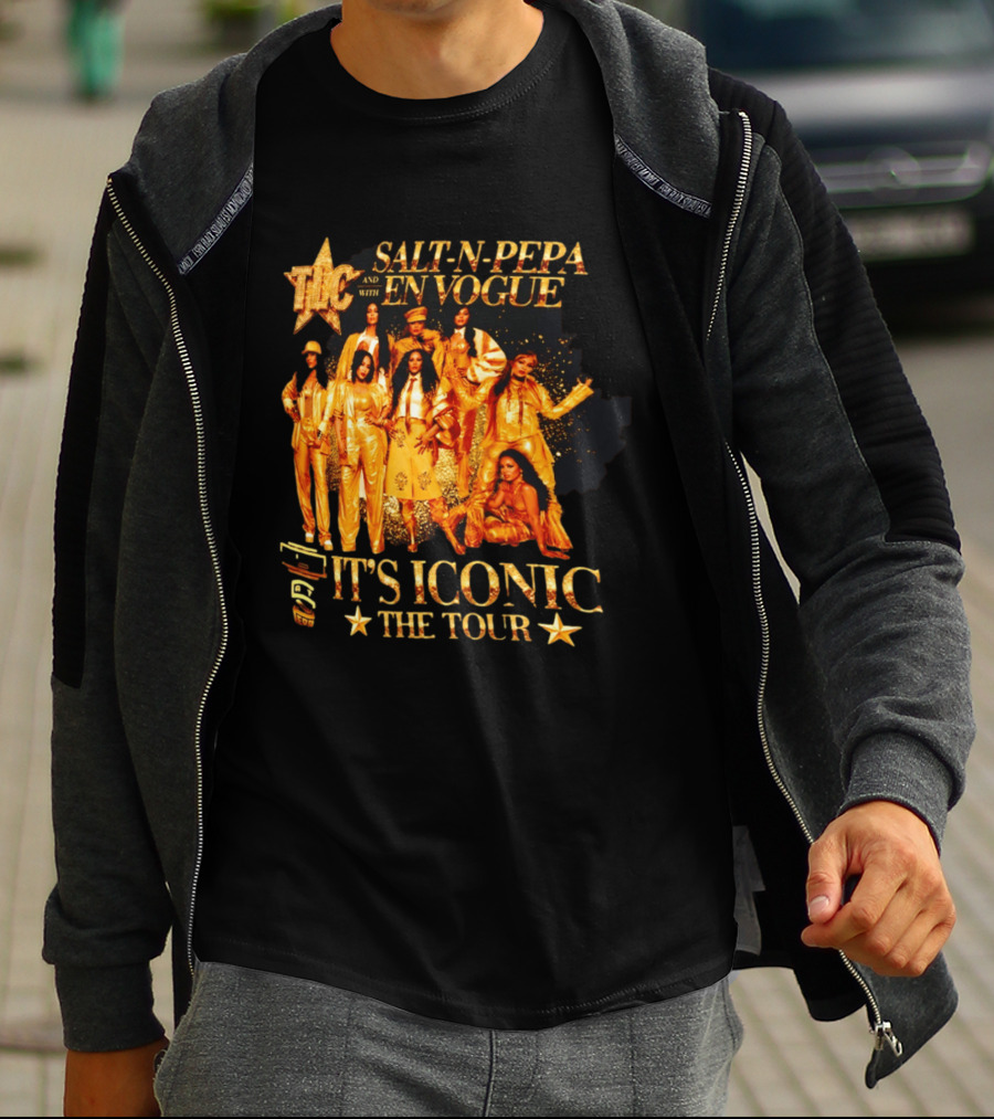 TLC Salt N Pepa And En Vogue It's Iconic The Tour T-Shirt