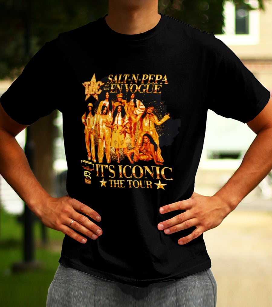 TLC Salt N Pepa And En Vogue It's Iconic The Tour T-Shirt