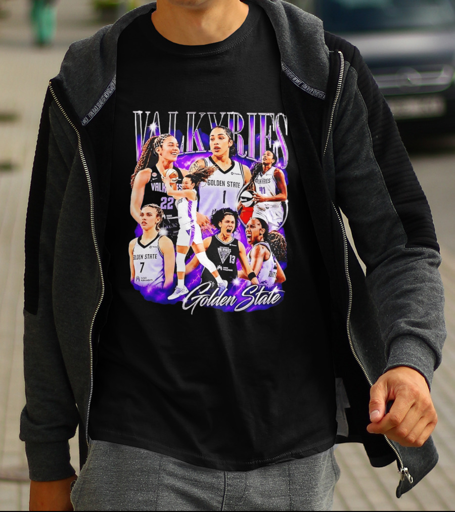 Golden State Valkyries WNBA Basketball Team Players 2026 T-Shirt