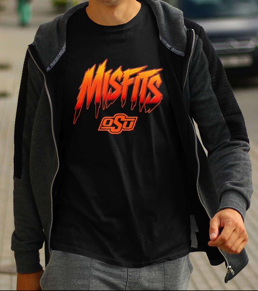 Misfits Oklahoma State Cowboys OSU T-Shirt