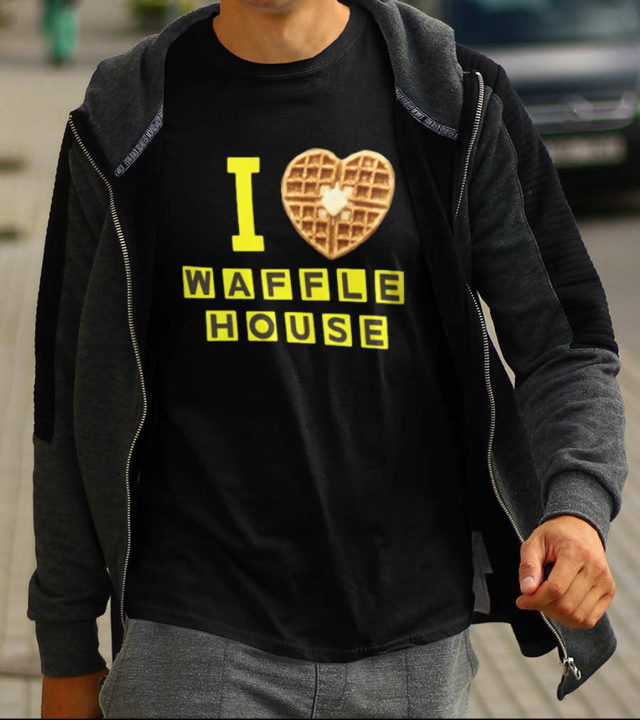 I Heart Waffle House Waffle Love I Waffle House T-Shirt
