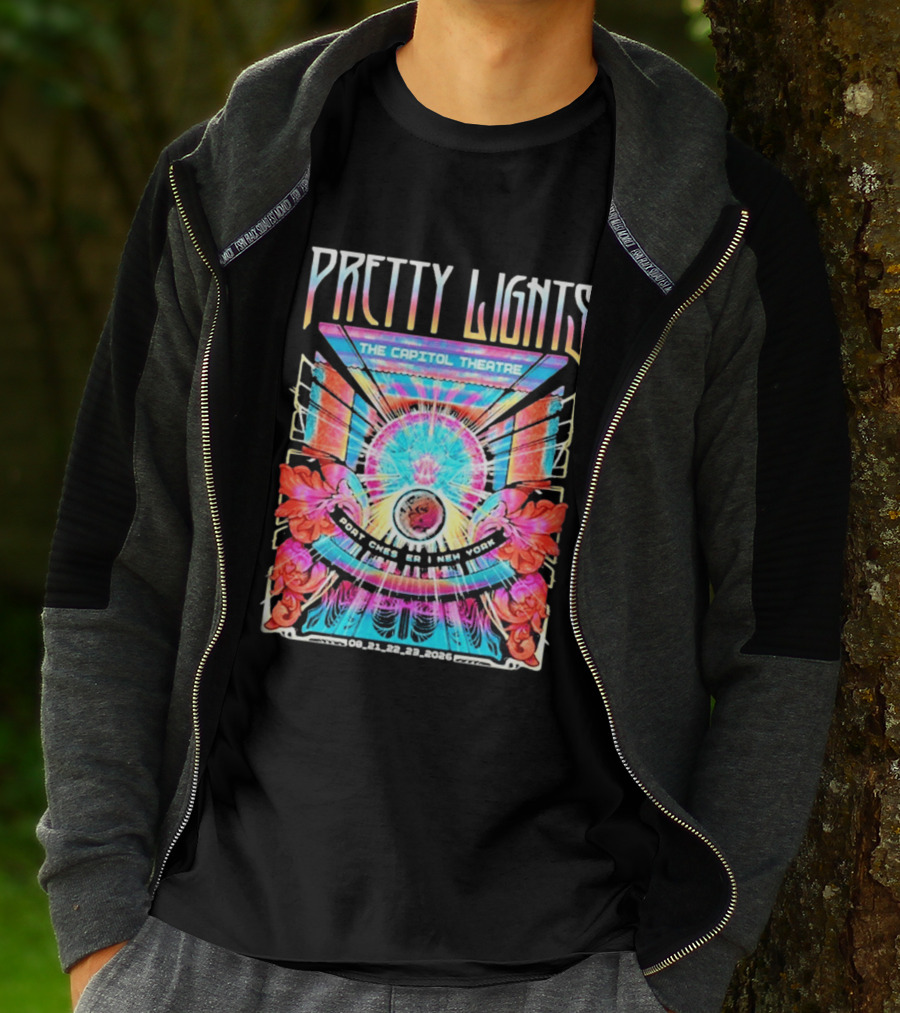 Pretty Lights The Capitol Theatre Port Chester NY August 21 23 2026 T-Shirt