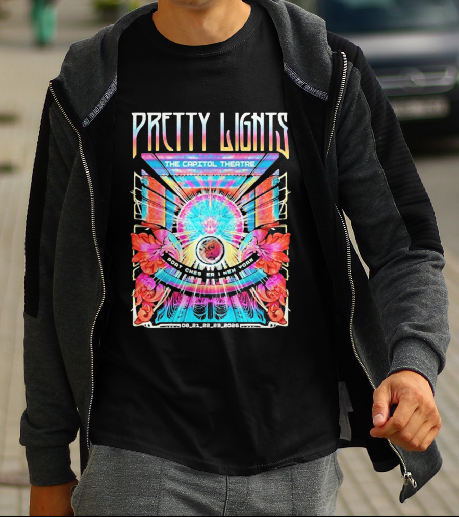 Pretty Lights The Capitol Theatre Port Chester NY August 21 23 2026 T-Shirt