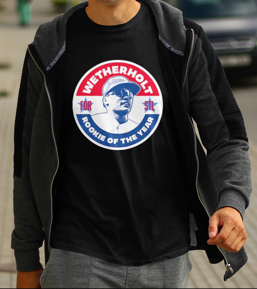 Wetherholt For STL Rookie Of The Year T-Shirt