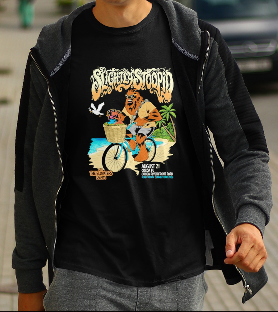 Slightly Stoopid Cocoa Riverfront Park August 21 The Elovaters Demn Event 2026 T-Shirt