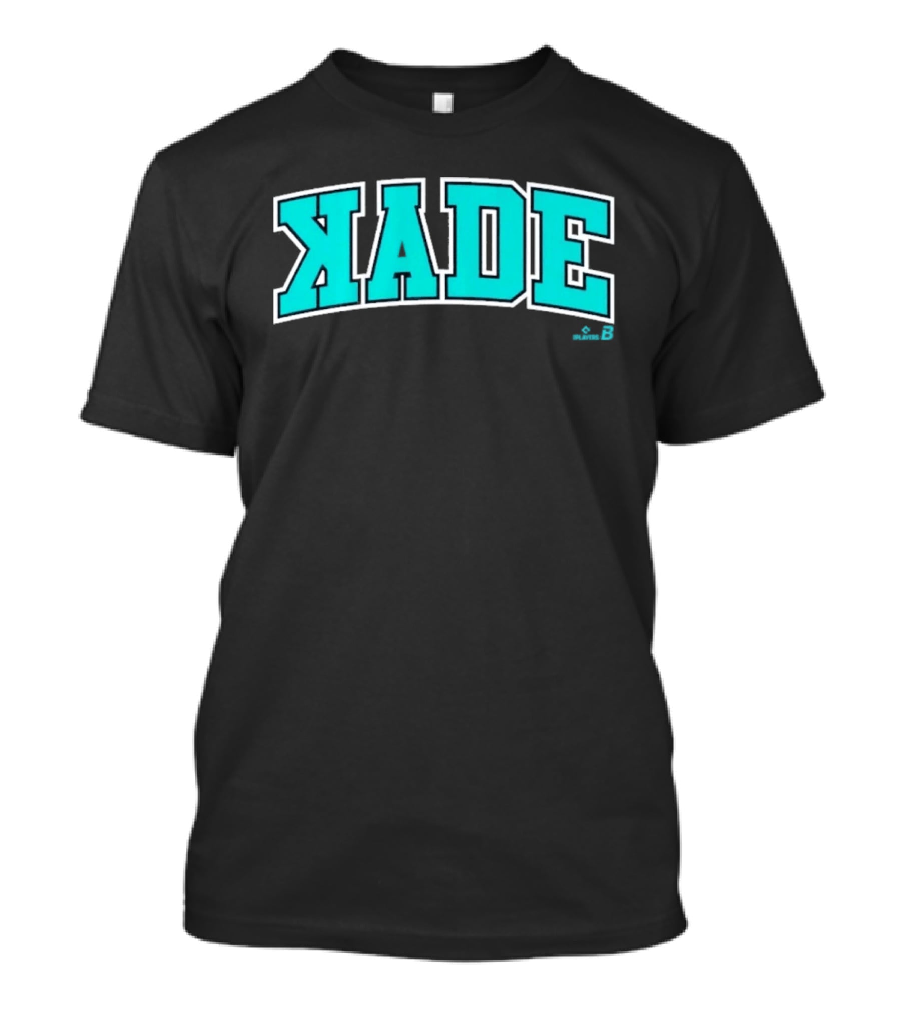 Kade Anderson Backwards K Bold Teal T-Shirt