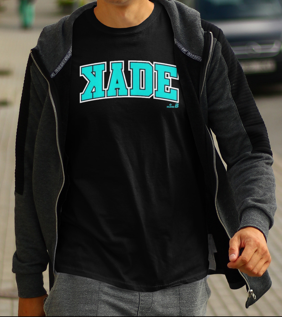Kade Anderson Backwards K Bold Teal T-Shirt