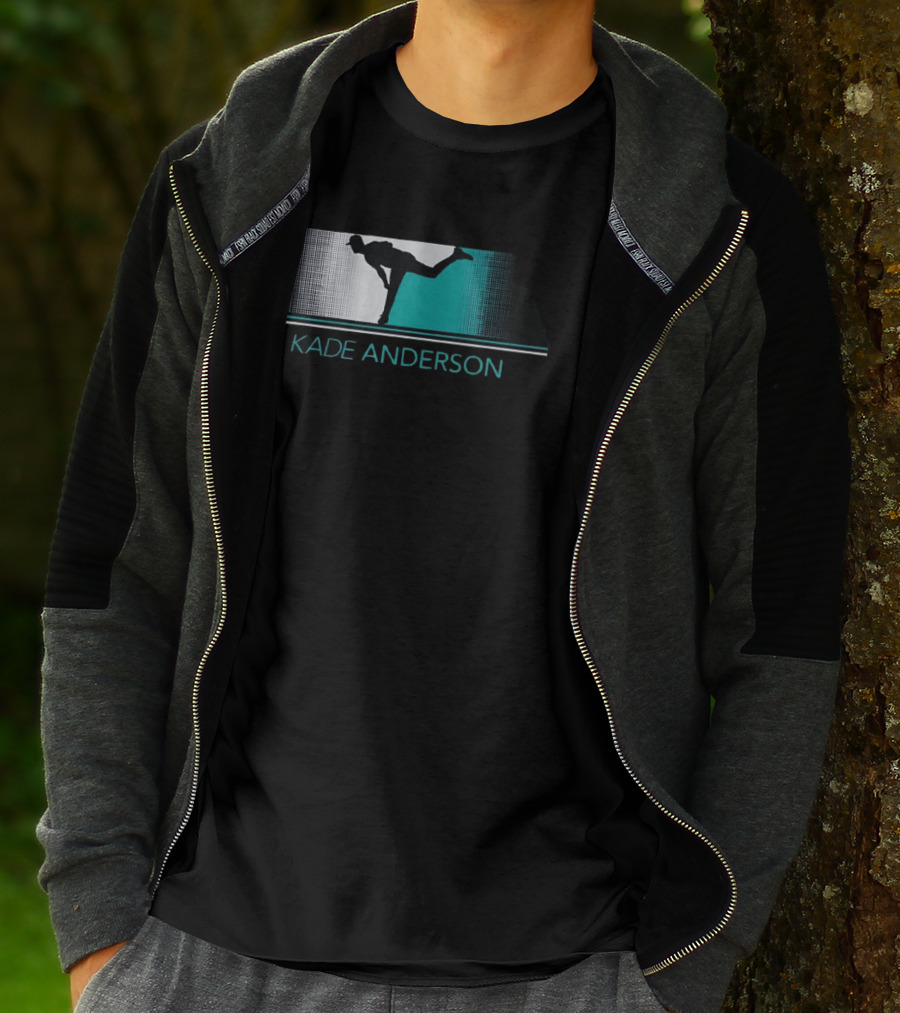 Kade Anderson Seattle Mariners Baseball Silo Stripe 2026 T-Shirt