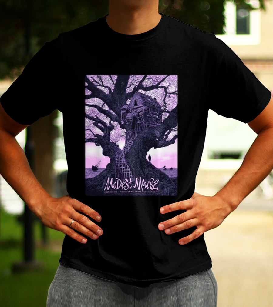 Modest Mouse South Deerfield MA Tree House Brewing August 20 2026 Event T-Shirt