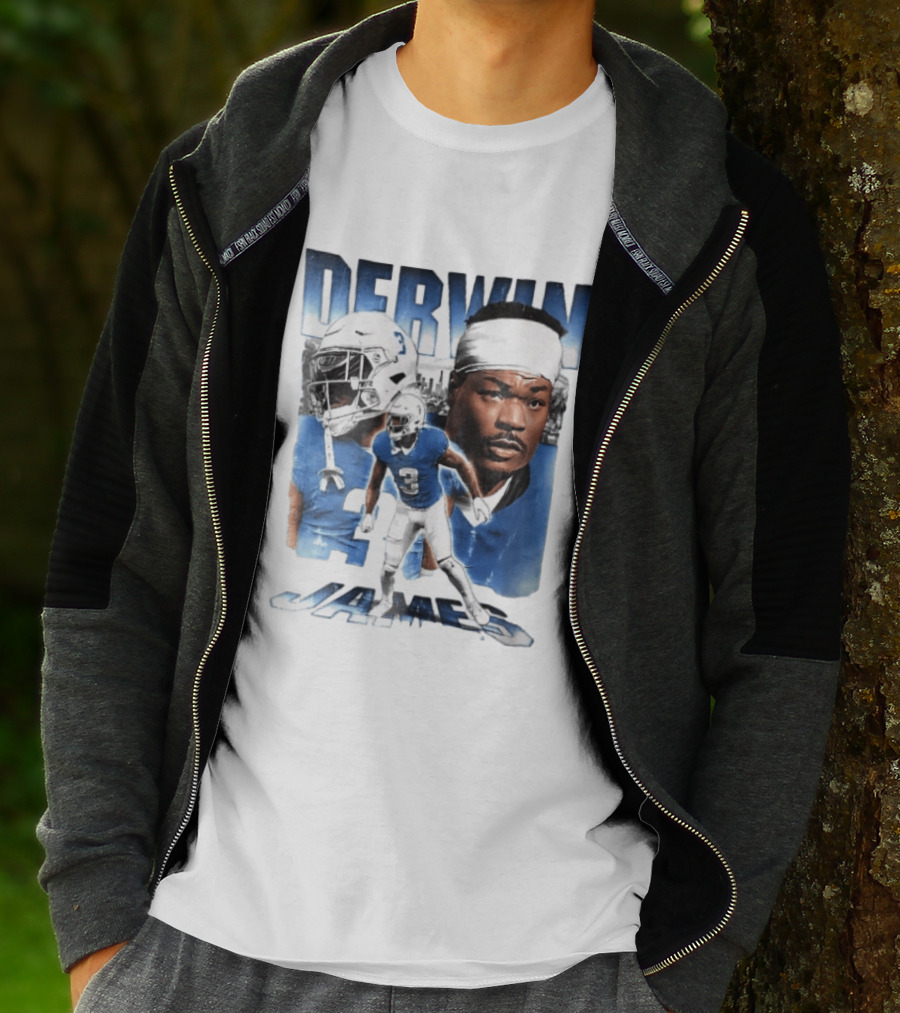Derwin James Football Photo Collage Skyline Bootleg T-Shirt