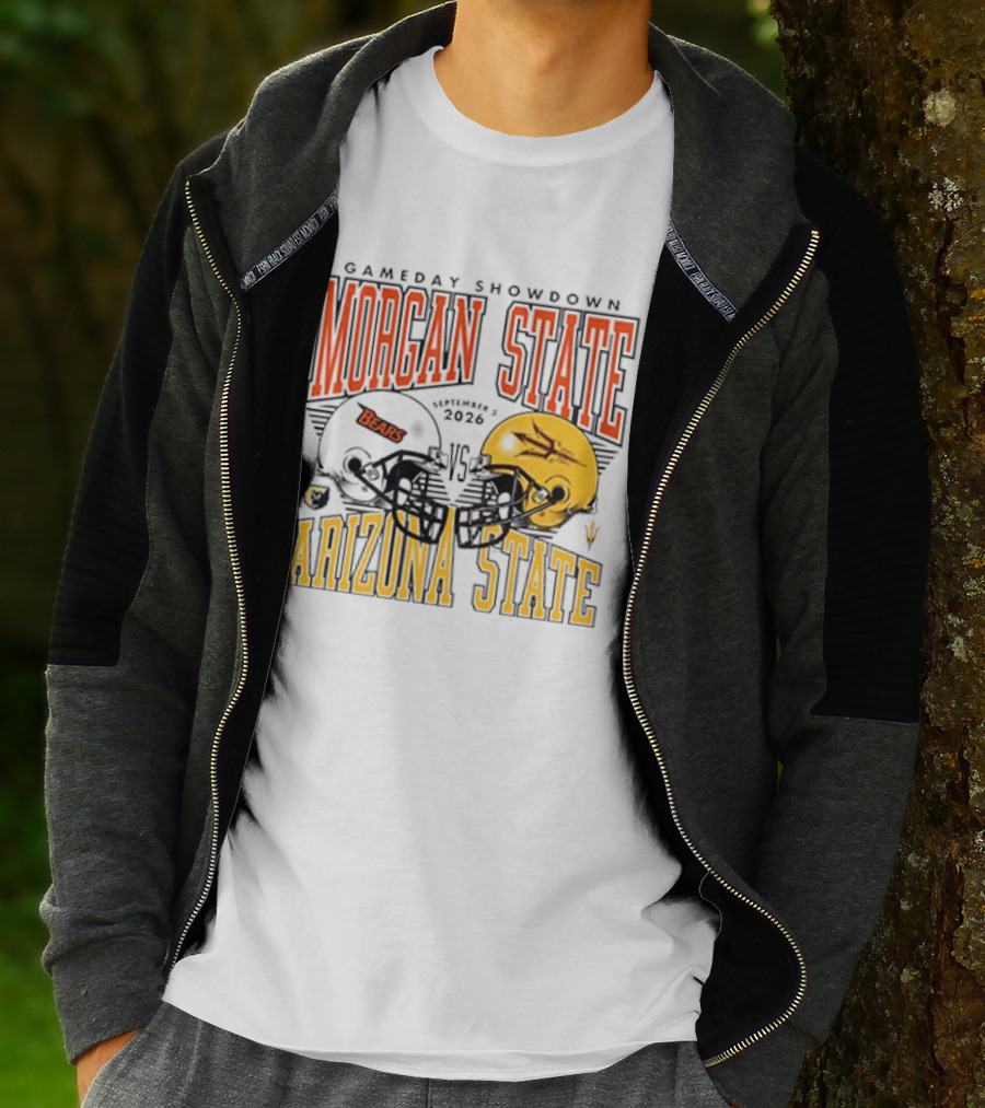 Gameday Showdown Morgan State Bears Vs Arizona State 2026 T-Shirt