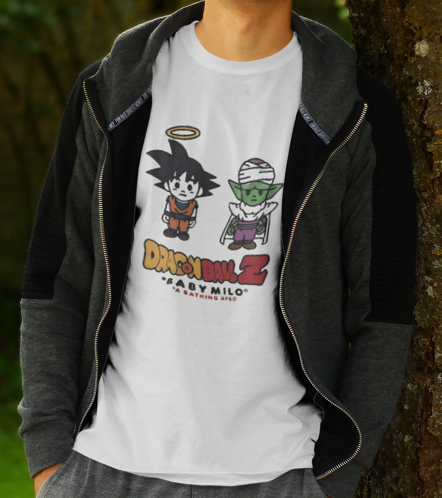Dragon Ball Z Baby Milo Goku Piccolo Collaboration T-Shirt