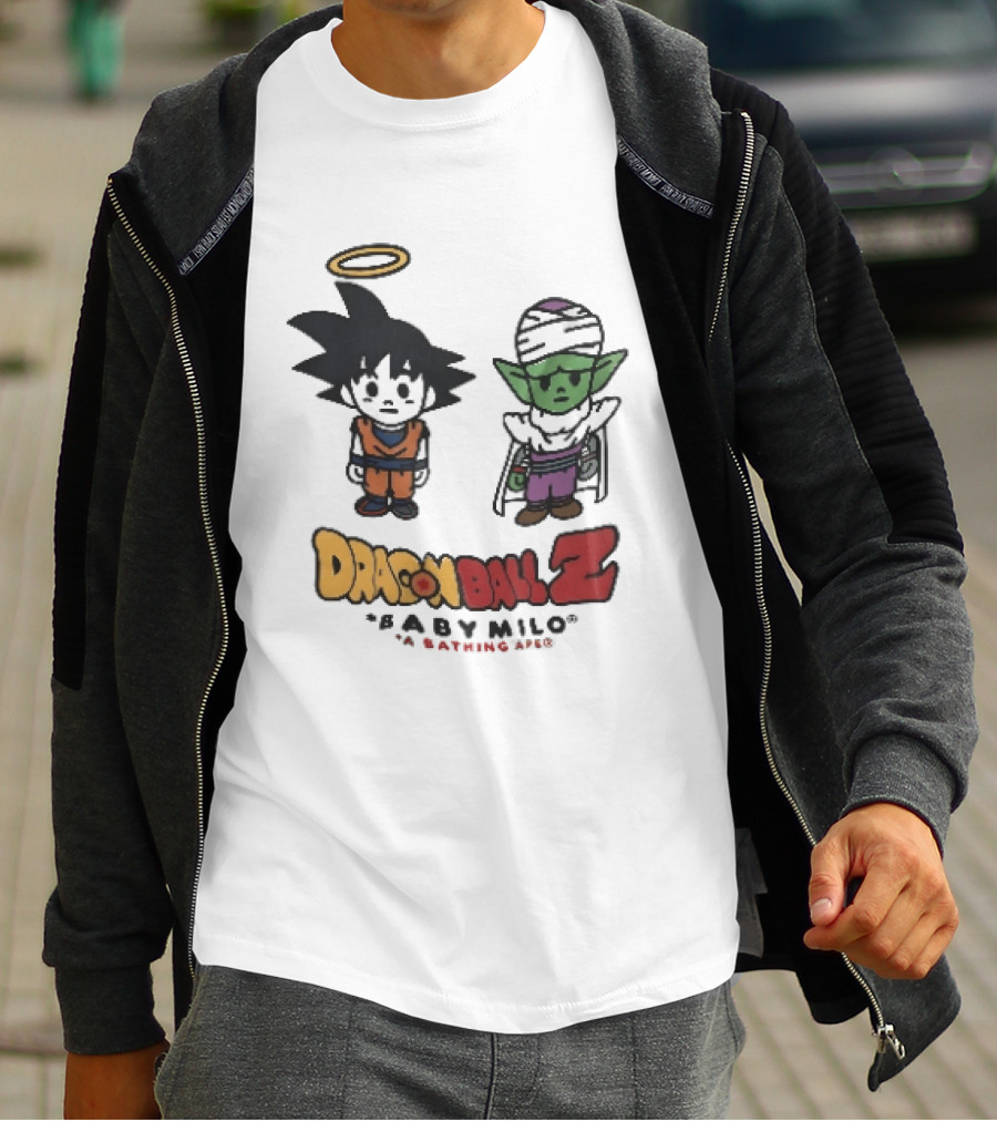 Dragon Ball Z Baby Milo Goku Piccolo Collaboration T-Shirt