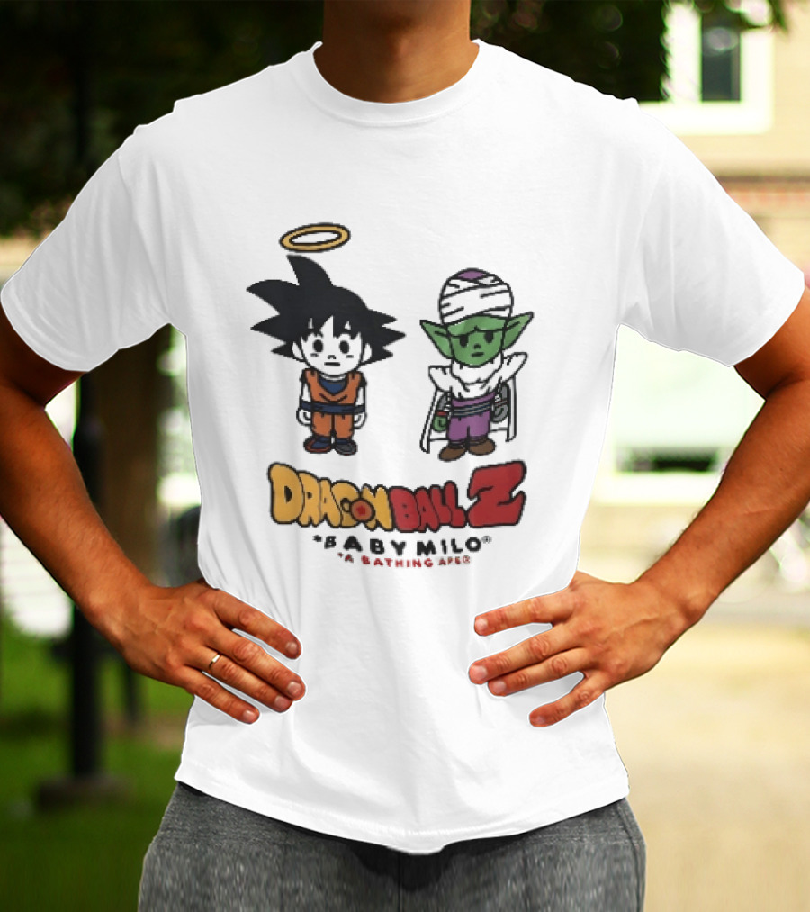 Dragon Ball Z Baby Milo Goku Piccolo Collaboration T-Shirt