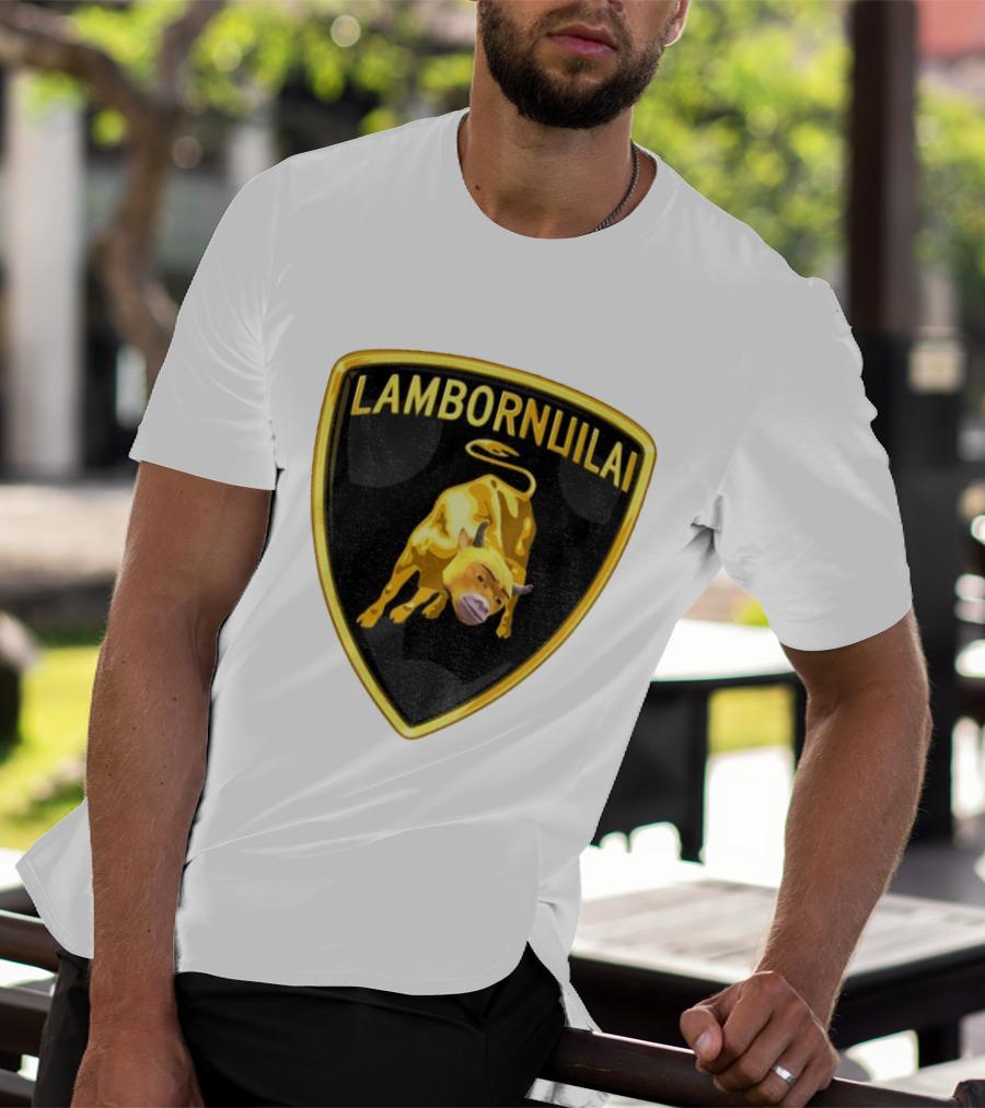 Lambornuilai Gold Bull Meme Niu Lai T-Shirt