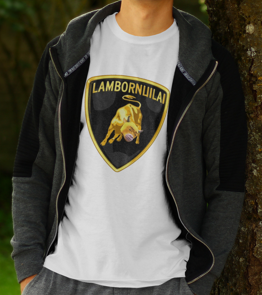 Lambornuilai Gold Bull Meme Niu Lai T-Shirt