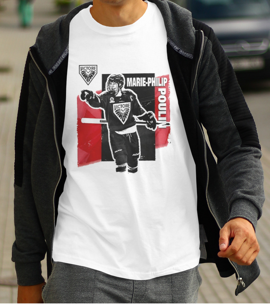 Marie Philip Poulin Team Vancouver Goldeneyes PWHL 2026 T-Shirt
