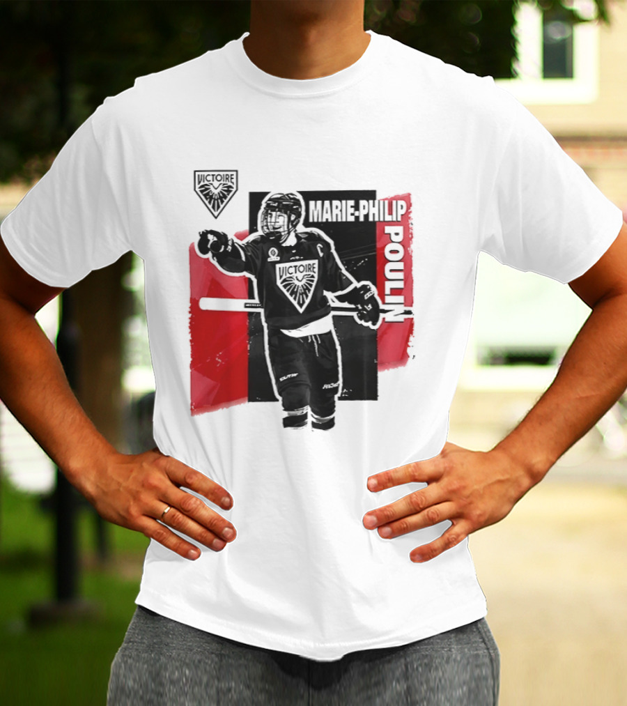 Marie Philip Poulin Team Vancouver Goldeneyes PWHL 2026 T-Shirt