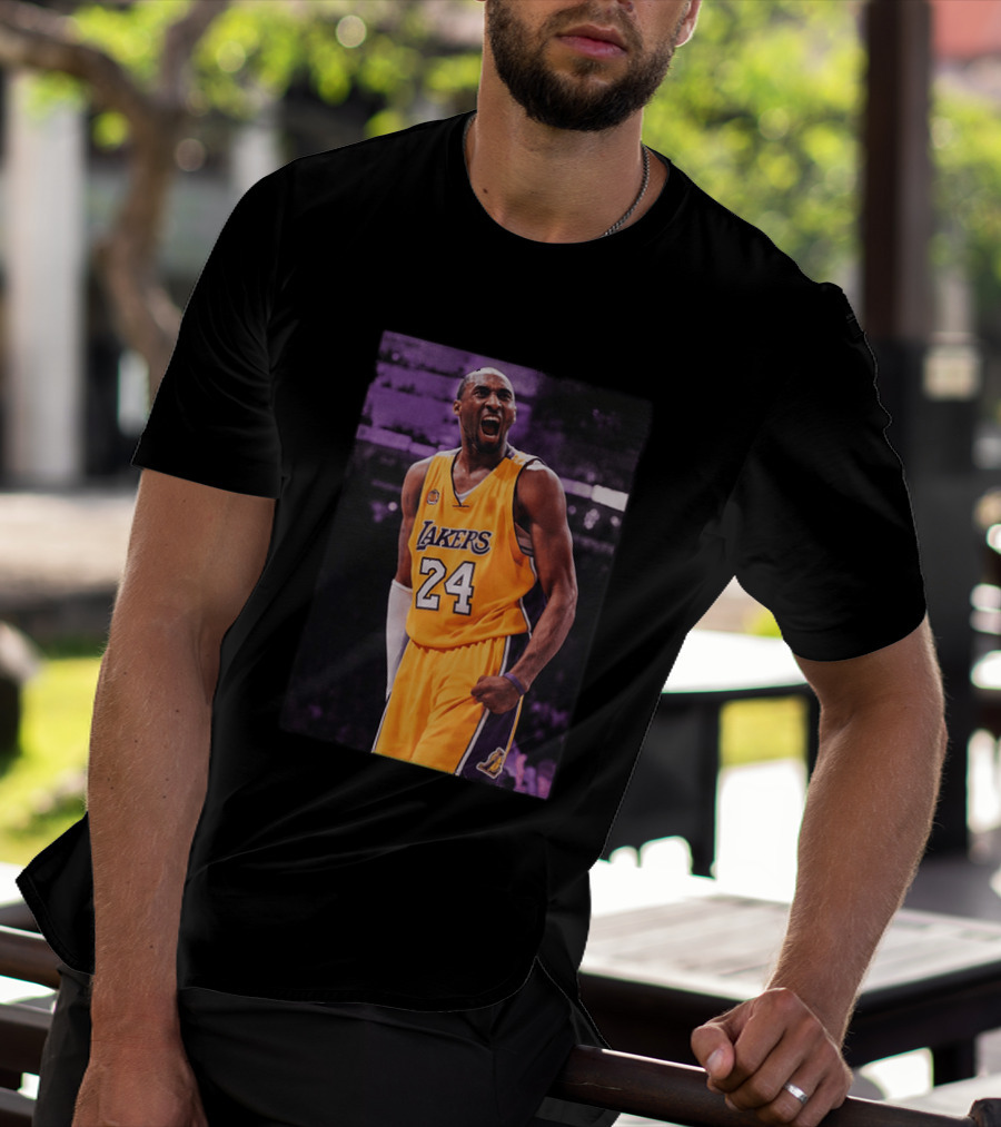 A. J. Brown Wear Mamba Kobe Bryant Lakers 24 T-Shirt