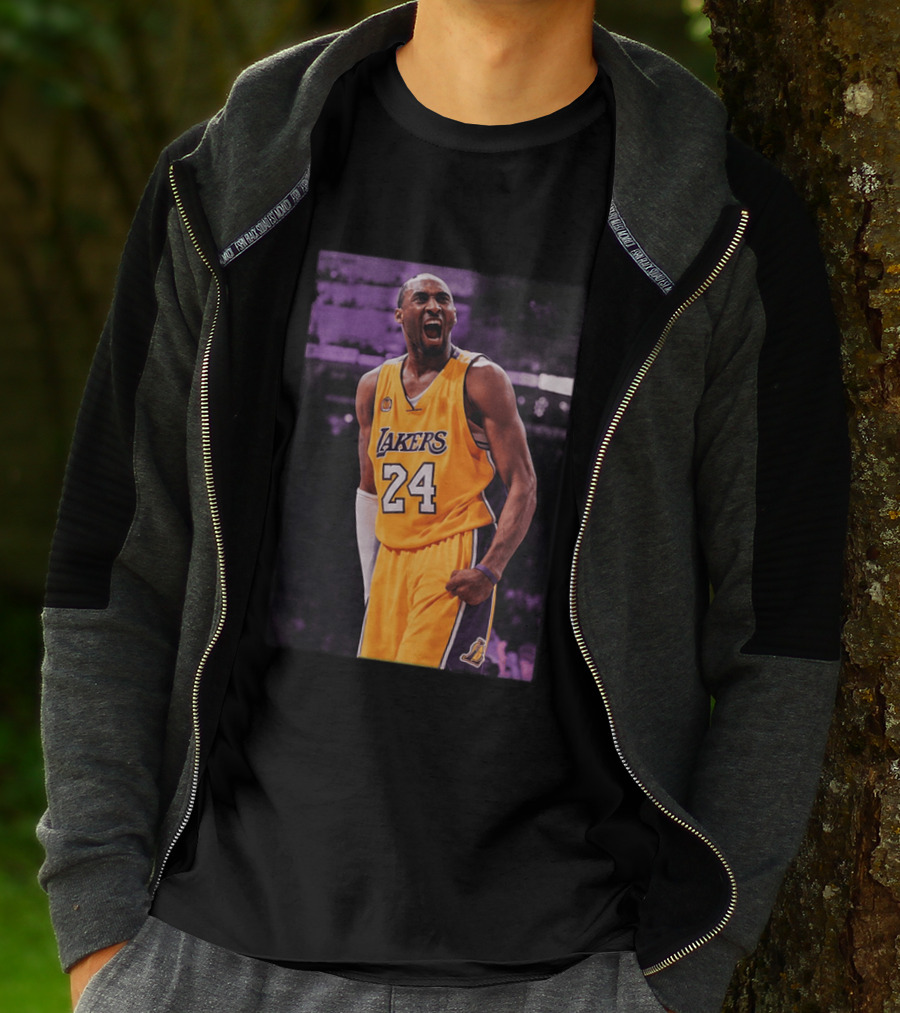 A. J. Brown Wear Mamba Kobe Bryant Lakers 24 T-Shirt