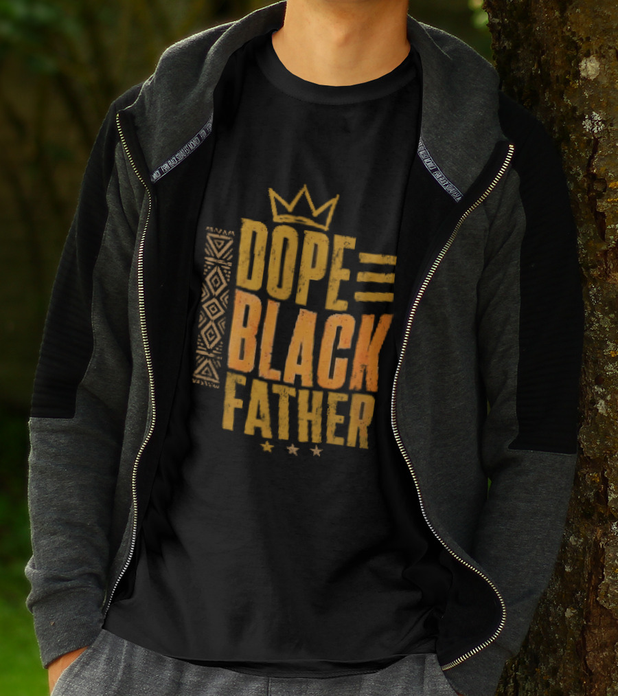 Dope Black Father Crown T-Shirt