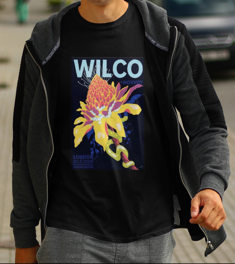 WILCO + Hovvdy London 20.8.2026 Eventim Apollo Hammersmith T-Shirt