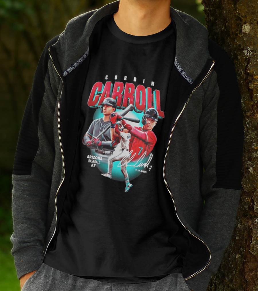 Corbin Carroll Arizona Baseball #7 C Players T-Shirt