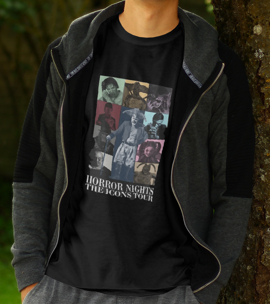 Horror Nights The Icons Tour Villains T-Shirt