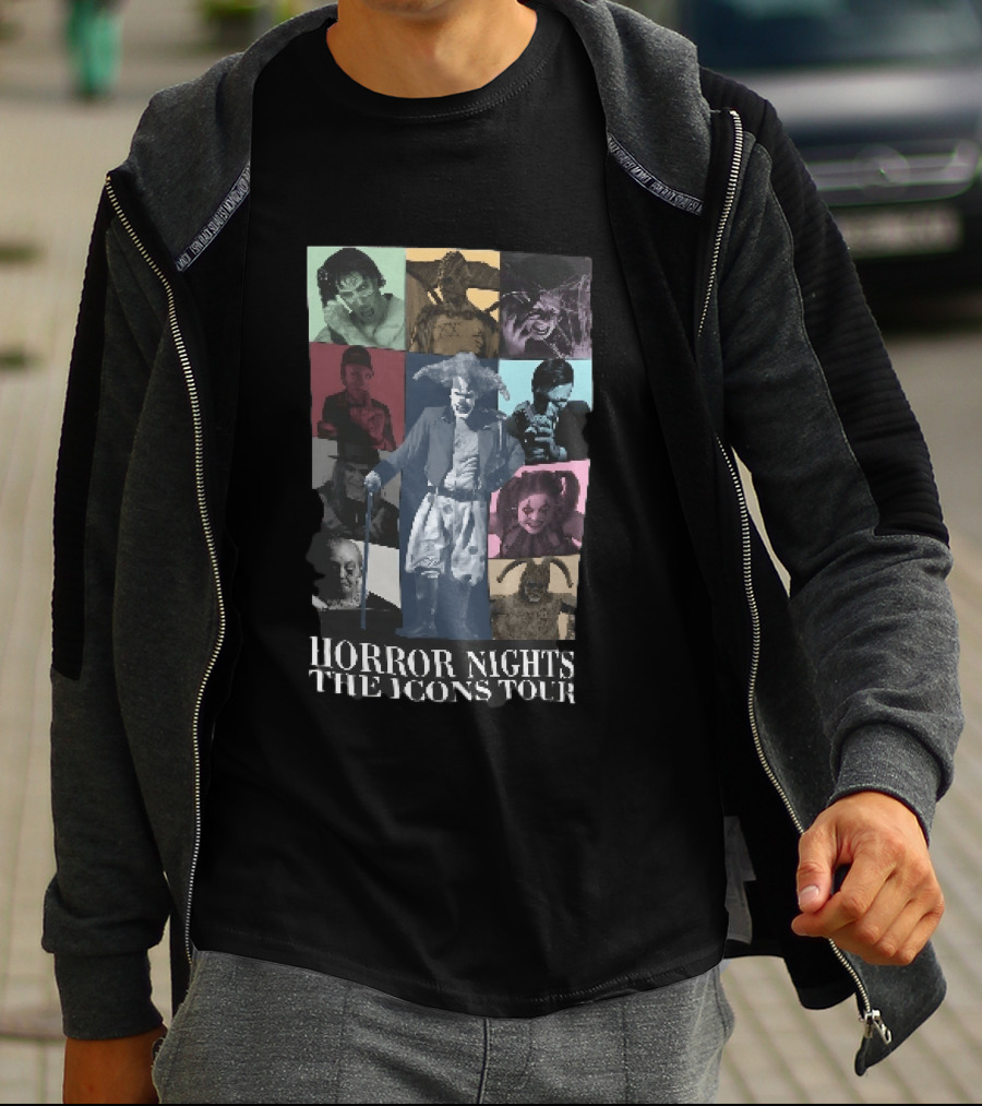 Horror Nights The Icons Tour Villains T-Shirt