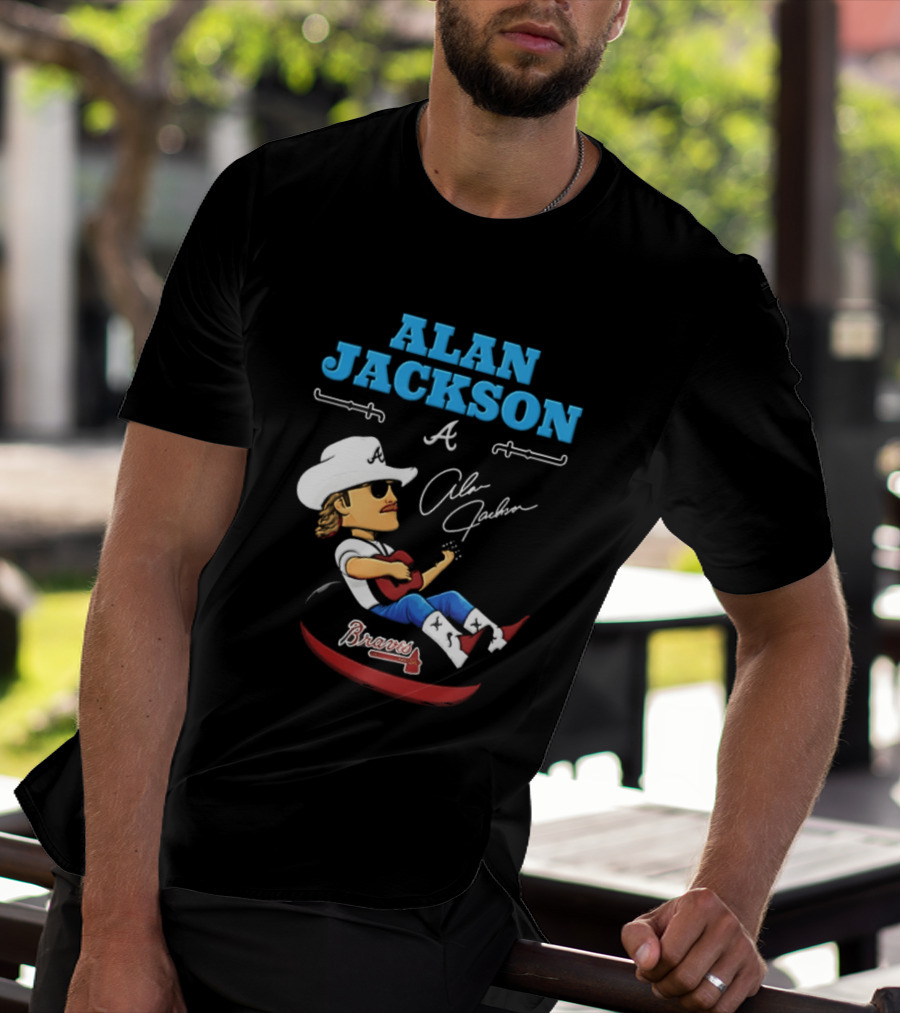 ALAN JACKSON Braves Celebration Night Atlanta Georgia 2026 T-Shirt