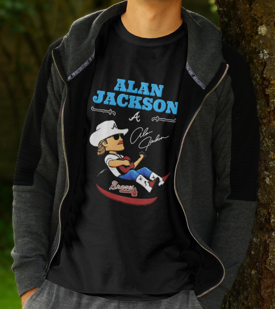 ALAN JACKSON Braves Celebration Night Atlanta Georgia 2026 T-Shirt