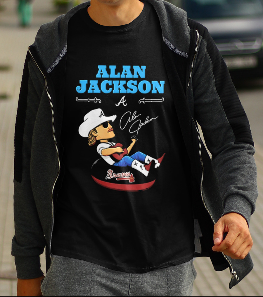 ALAN JACKSON Braves Celebration Night Atlanta Georgia 2026 T-Shirt