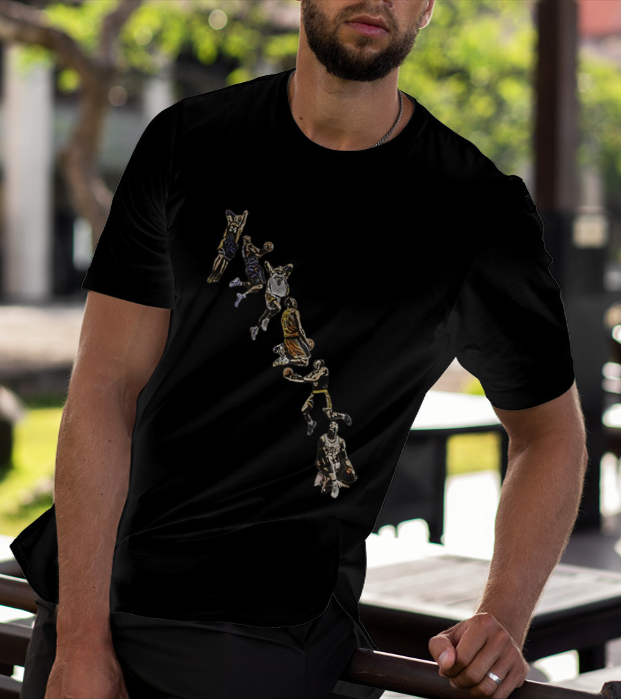 Kobe Bryant Los Angeles Lakers Forever Legend Multi Player Icon 24 T-Shirt