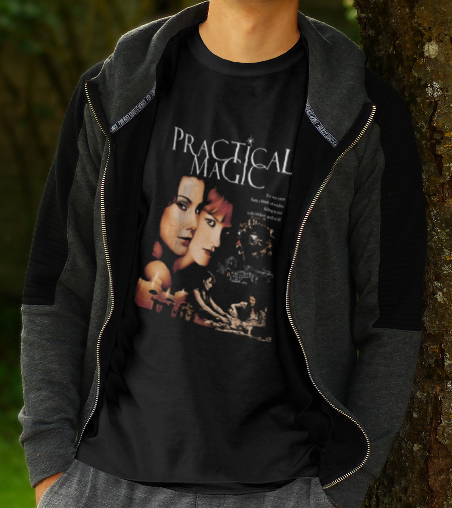 Practical Magic Movie Faces With Mystical T-Shirt