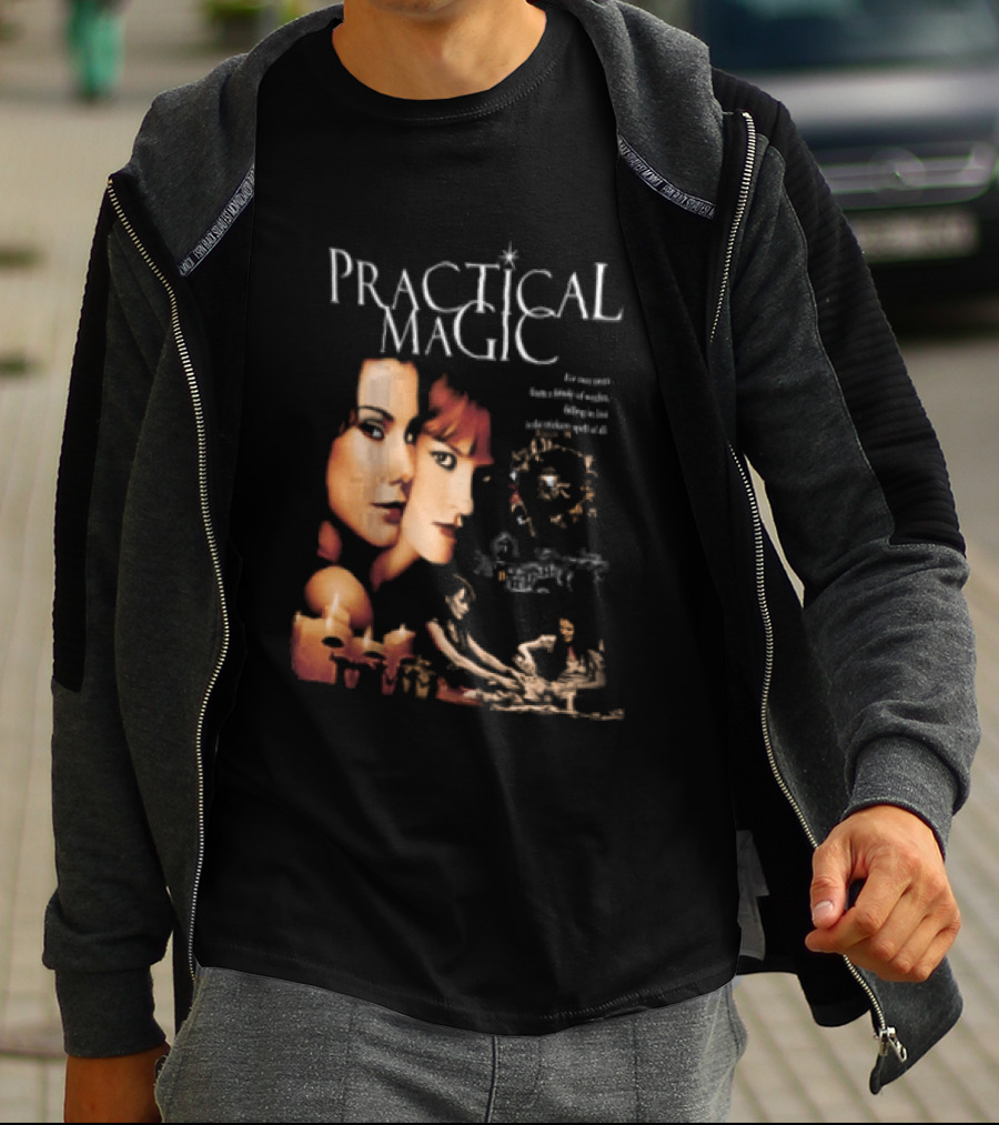 Practical Magic Movie Faces With Mystical T-Shirt