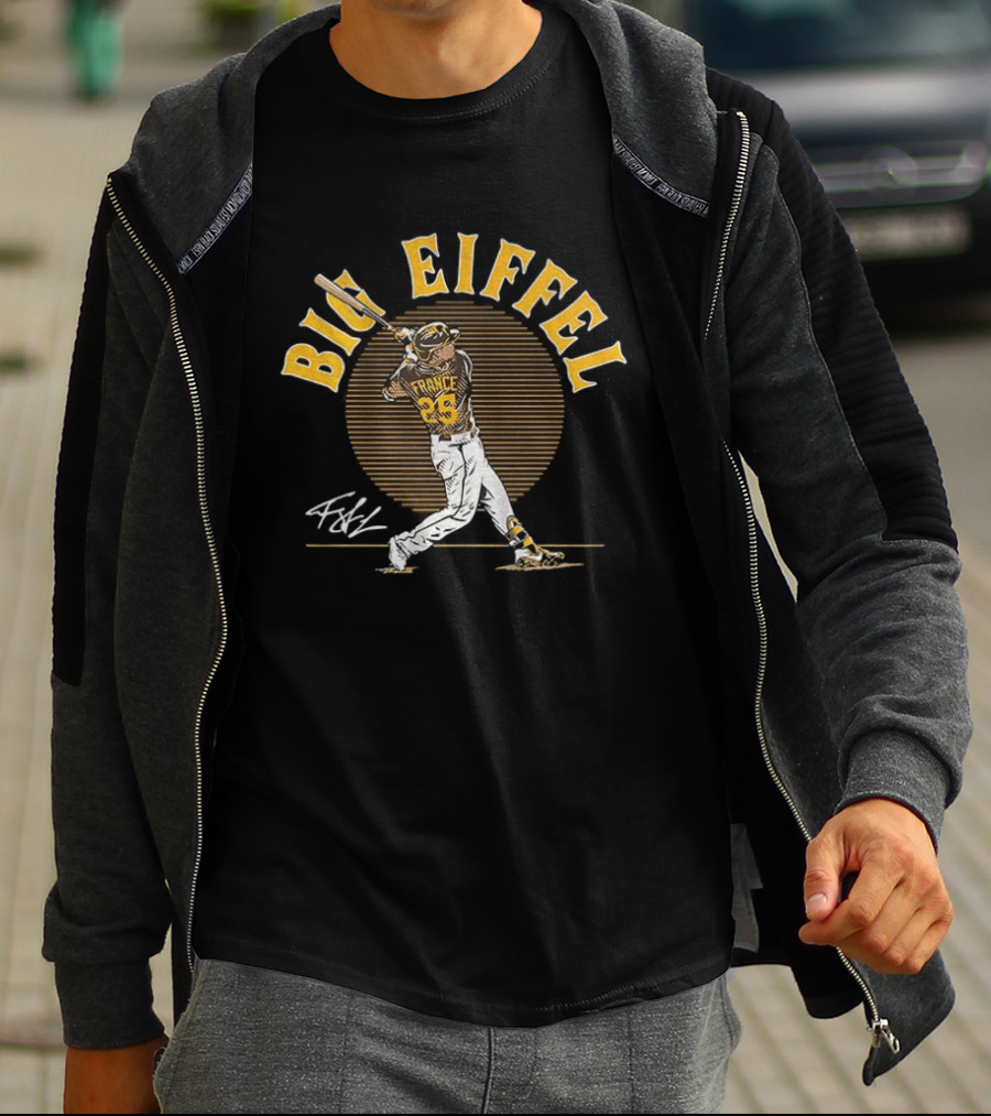 Ty France Big Eiffel San Diego Padres Batter T-Shirt