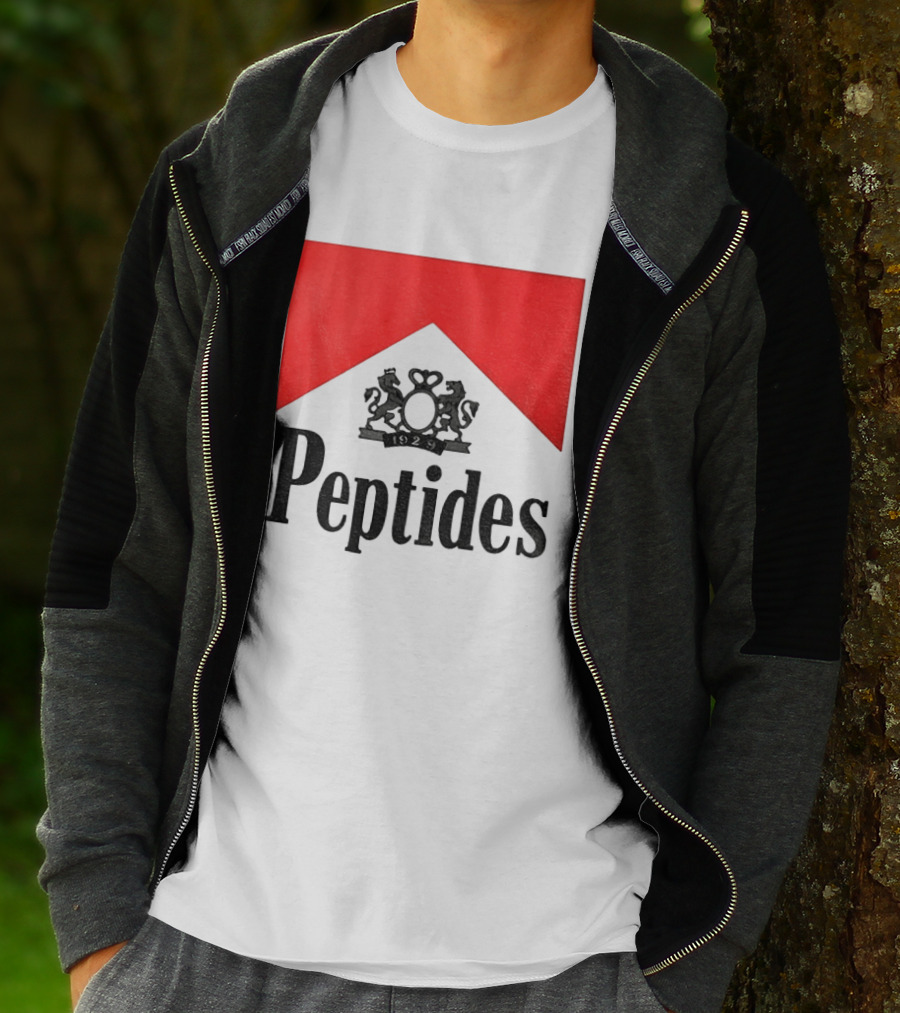Peptides 1929 Red Marlboro T-Shirt