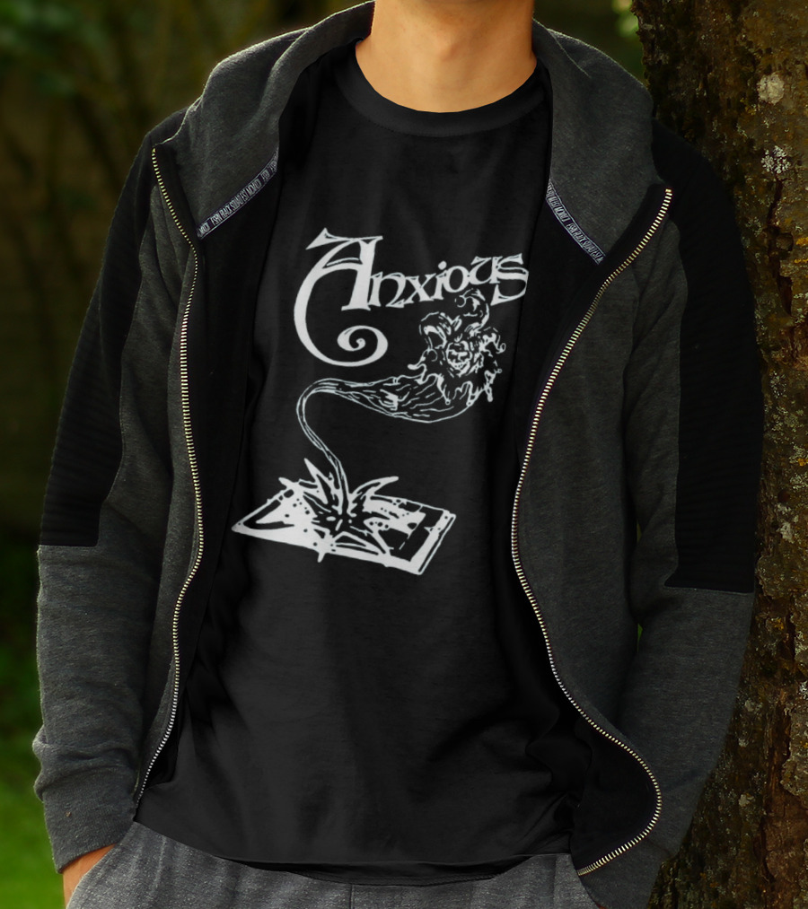 Anxious Gothic Flower Book Summer Fall Tour 2026 T-Shirt