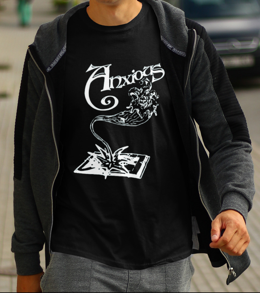 Anxious Gothic Flower Book Summer Fall Tour 2026 T-Shirt