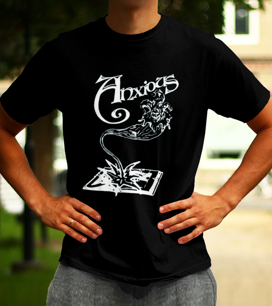 Anxious Gothic Flower Book Summer Fall Tour 2026 T-Shirt