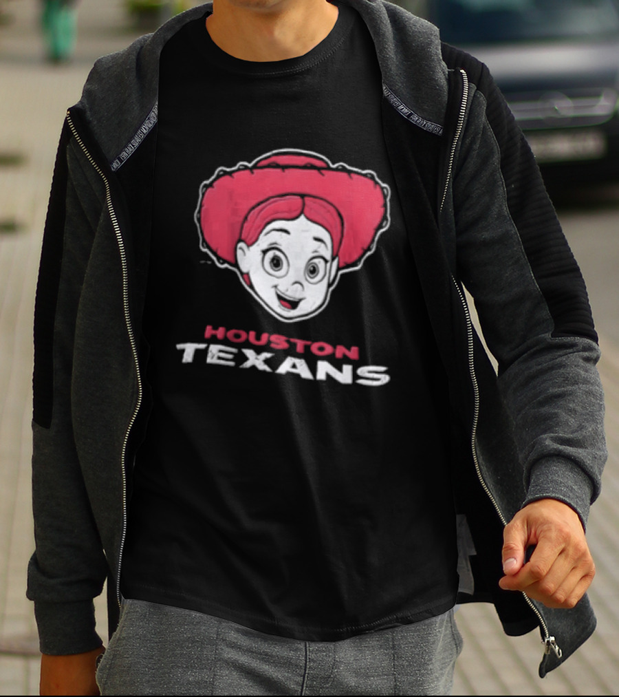 Houston Texans Disney Toy Story Jessie Collaboration T-Shirt