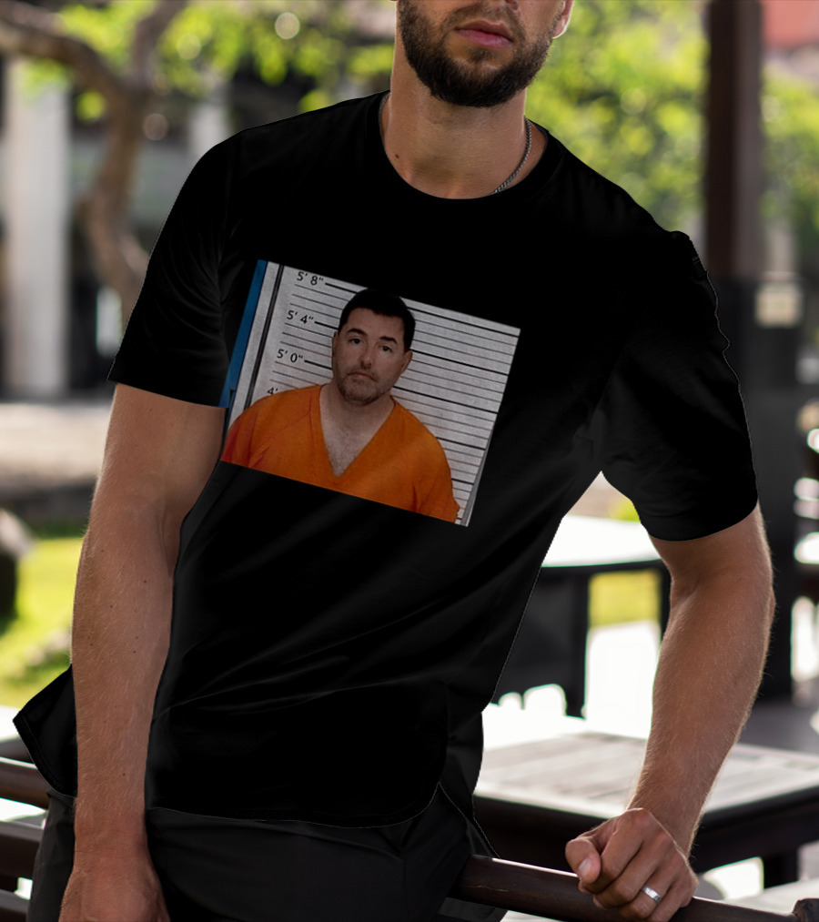 Owner Jed York Shot Orange Jumpsuit 5'8" Height Measurement T-Shirt
