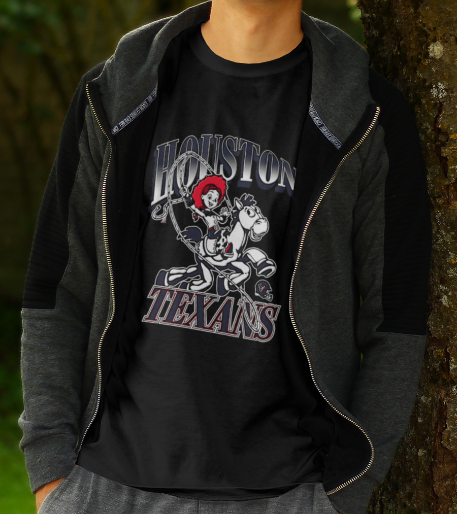 Jessie Toy Story Houston Texans Disney 2026 Cowboys T-Shirt