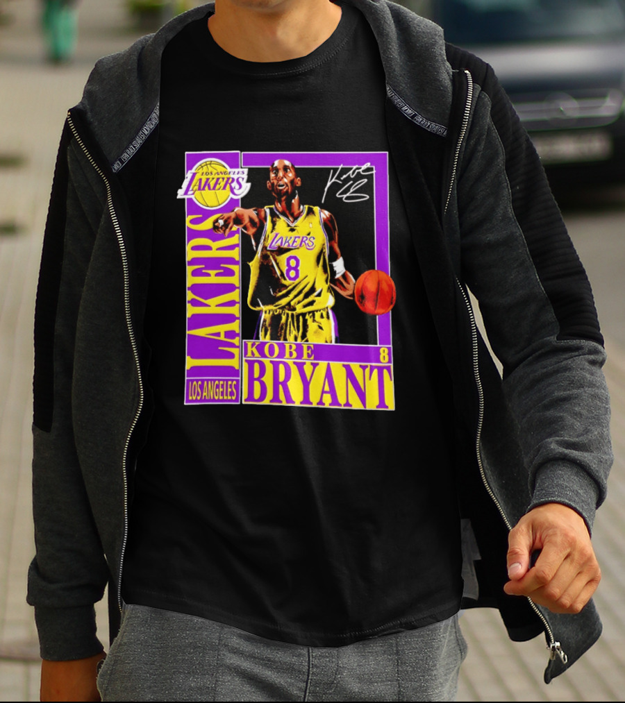 Los Angeles Lakers Kobe Bryant 8 NBA Basketball Legend T-Shirt