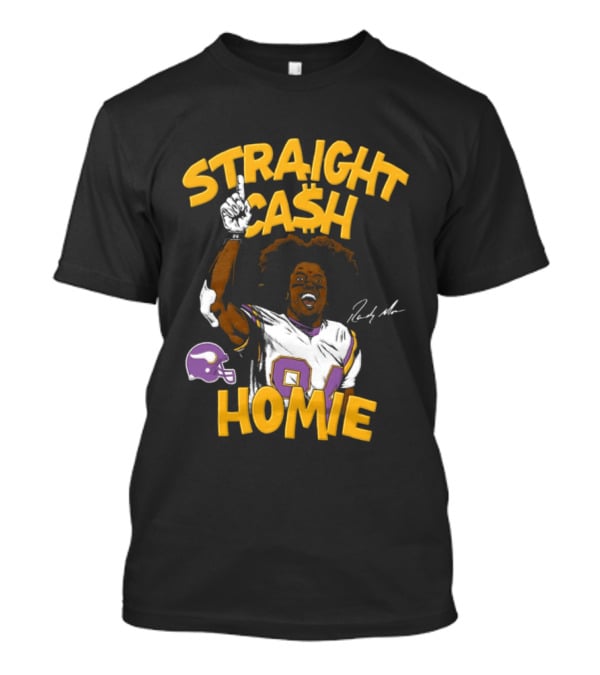 Straight Cash Homie Randy Moss Minnesota Vikings Football 84 NFL T-Shirt