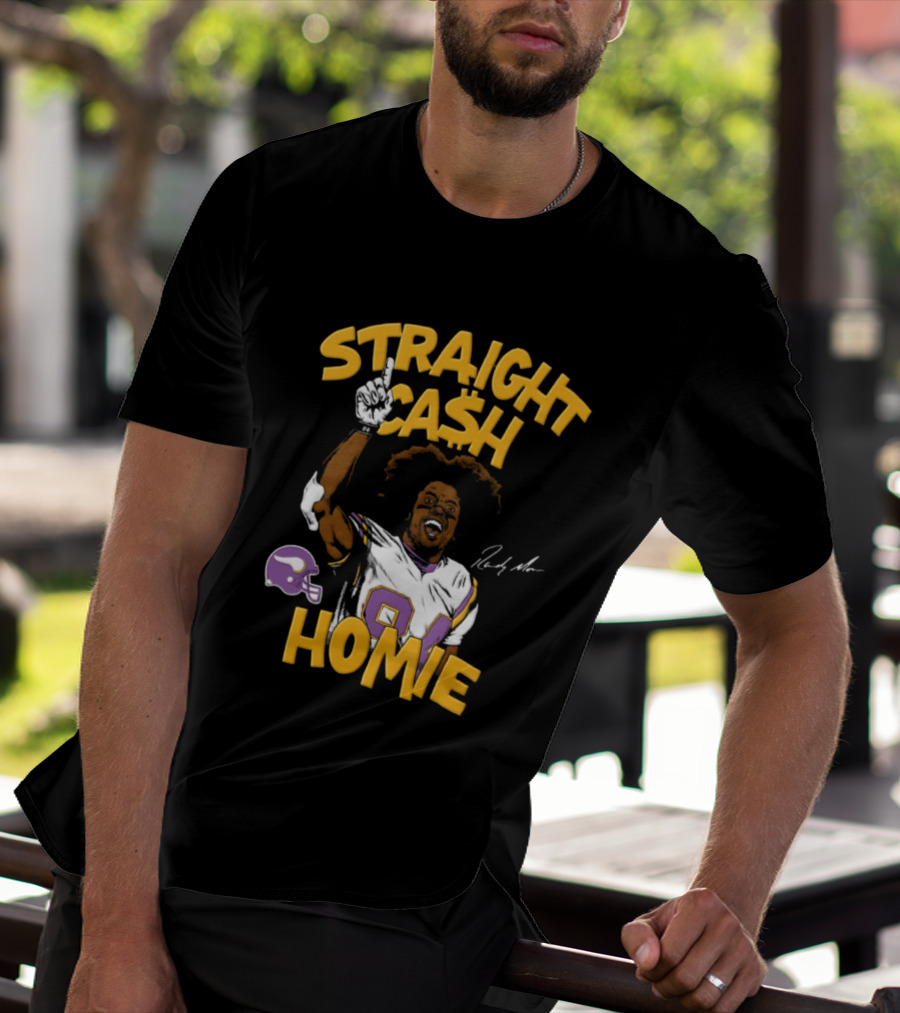 Straight Cash Homie Randy Moss Minnesota Vikings Football 84 NFL T-Shirt