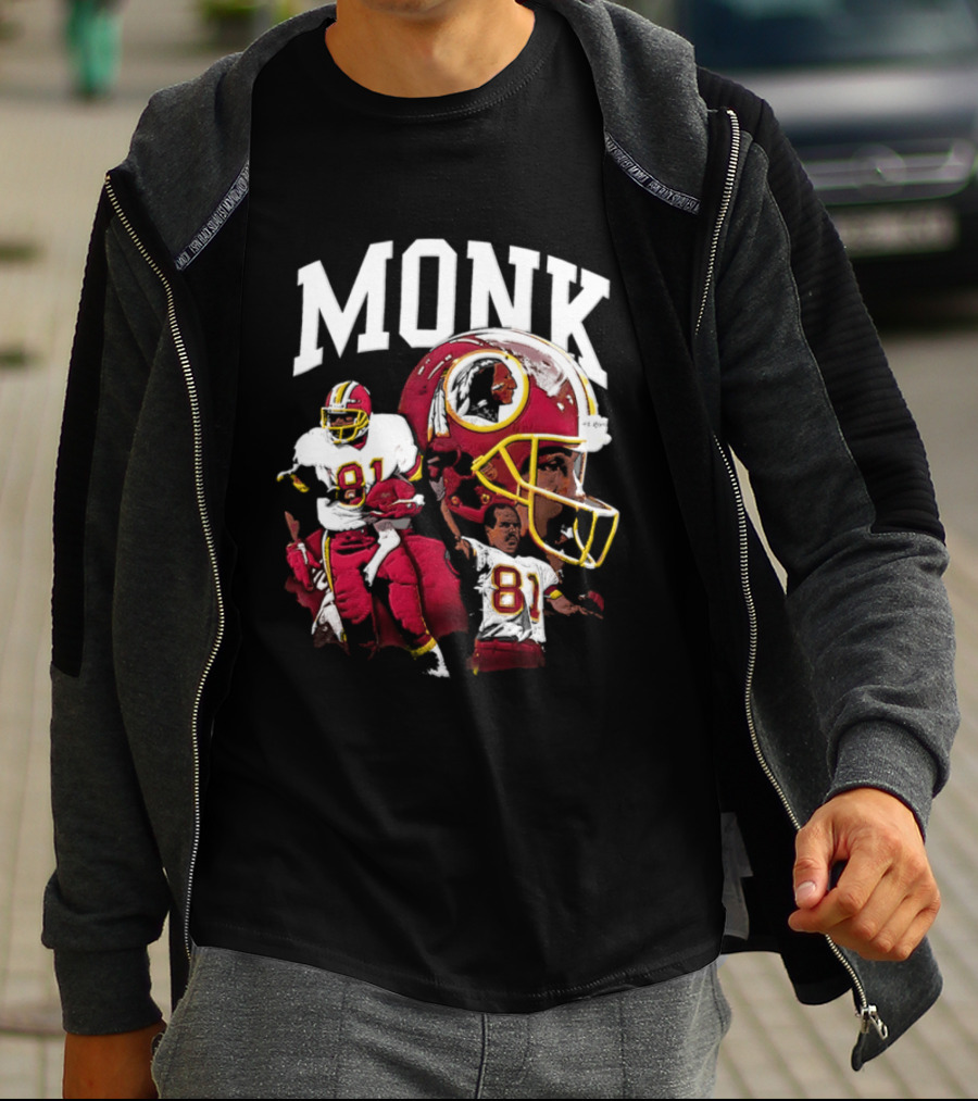 Monk Washington Commanders 81 Iconic Football Legend T-Shirt
